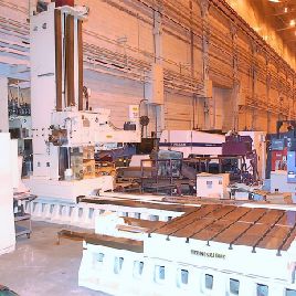 6"Giddings &amp; Lewis#G60FX, CNC floor type HBM,288 X,108 Y,48 Z,72 W,#50 tpr,rebuilt 2002,#21621