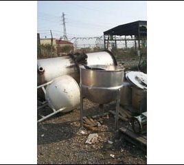 100 галлонов. Ли, чайник из нержавеющей стали, 15 фунтов на квадратный дюйм, с рубашкой, # 18032