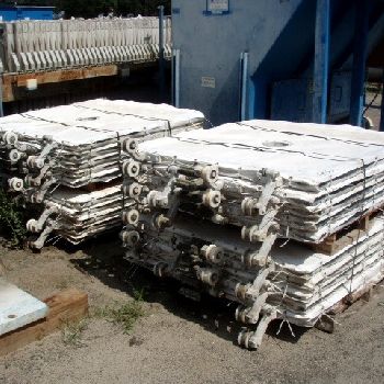 51"Edwards &amp; Jones, poly, 75 cu.ft.,1700 sq.ft.filter area,(100) recessed overhead suspended plates,PLC controls,#32521