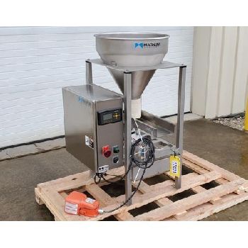 Taylor #TE-10C, 115 V., 80-90 psi, vibratory net weight open mouth bagger, #17031