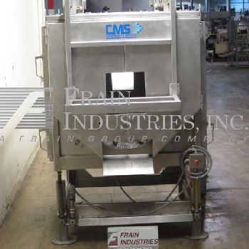 CMS/ Spray Dynamics #WH4860CP, continuous, Stainless Steel, coating drum, 72" long x 48 ID coating cylinder