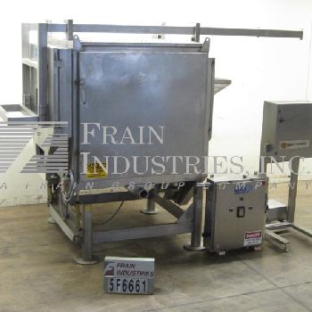 CMS/ Spray Dynamics #WH4860CP, continuous, Stainless Steel, coating drum, 72" long x 48 ID coating cylinder