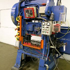 30 Ton,Minster#P2, 2" str,12-1/2 SH,24 x 19 bed,150-300 spm,Wintriss,#sr3831/3632 (2 available)