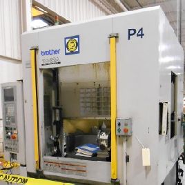 Brother # TC-32A, con cambiador de pllt, Nikkon 4th Axis, 21.65x13.77 "pllts, 17.7 X, 12.6 Y, 16.1 Z