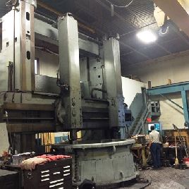 142"Rafamet#KCF400, 162 swing,157 under rail,75 HP V/S drive,40 RPM,s/n #126-270