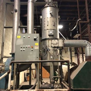 Multi-Van Venturi #MVS-2.2, scrubber, wet, Stainless Steel, 2200 cfm, clean gases with particulates prior to exhaust