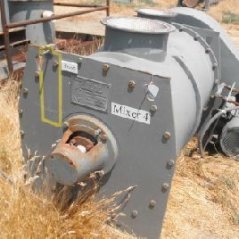 Littleford#FKM-600D, porcelain mixer, C/S exterior, 10 HP, 22 cu.ft., 24" x 48