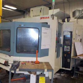 Niigata#SPN50A, 60 ATC,29.5" X,29.5 Y,29.5 Z,12k RPM,4-Axis,Fanuc 16iMB,Cat 40,2005