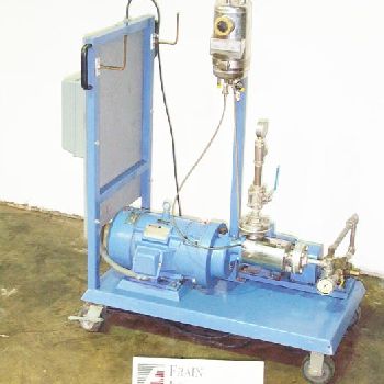 Ika-Works#DR366A, 316 Stainless Steel 3-stage colloid mill/high speed disperser is designed for inline use