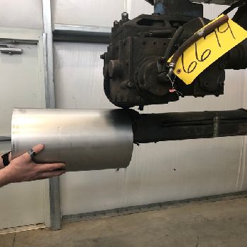 200 KVATaylor-Winfield, 48" thrt, 440/460/480 V., 1-phase, longitudinal seam welder