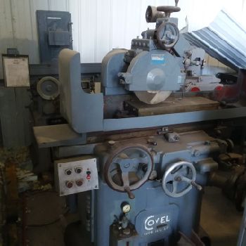 8" x 25Covel#35, hydraulic,24 cross travel,2-Axis,Bijur auto lube,8 x 24 chuck,3 HP,1953