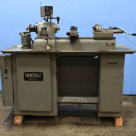 Hardinge # DSM-59, 9 "sw, вариатор, 5C, цанговый патрон, крестовина и револьверная головка, охлаждающая жидкость, 1964, № 158220