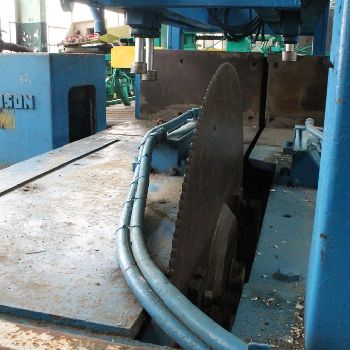 16" x 40Trennjaeger#LKH420/1000, 52 blade,cold saw,hz/vt clamping cylinders,#18841