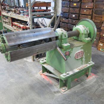 26"Yodersheetmetal coil slitting line light gauge with uncoiler