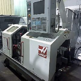 Haas#TL-1, toolroom lathe,16" swing,8 chuck,30 centers,rigid tap,tool post,2.31 spindle bore,2005