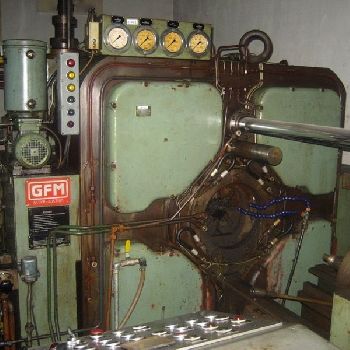 560 Ton,GFM#SHK414, 4-die radial forging machine w/mandrel system, #23713