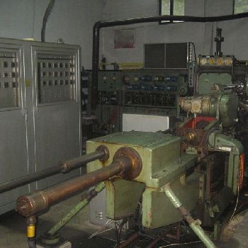 560 Ton,GFM#SHK414, 4-die radial forging machine w/mandrel system, #23713