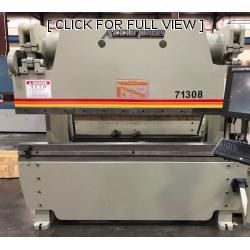 130 Ton,Accurpress#71308, ETS3000 3-Axis (X/Y/R) BG, 8â€™ OA, 76" BH, 1999