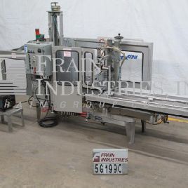 Wexxar#WFH, automatic, inline case erector, bottom hot melt glue sealer, 5-20 cases/minute (2 available)