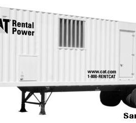 1250 KWCaterpillar#XQ1250G, Natural Gas power module, 480 V.