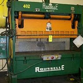 40 Ton,Rousselle#4SS72, 4" stroke, 16 SH, 72 x 22 bed, 22 windows, #23513