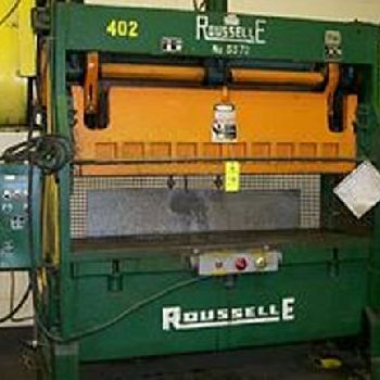 40 Ton,Rousselle#4SS72, 4" stroke, 16 SH, 72 x 22 bed, 22 windows, #23513