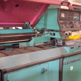 16" x 18Kaltenbach#KKS-401NA, auto miter cold saw,17.7 blade,5 HP,hyd feed,1996