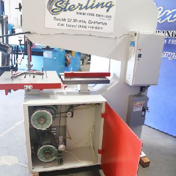 41"DakeJohnson #V-40, deep throat, vertical band saw, 26.5 x 26.5 tilting work table, #A5678
