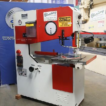 41"DakeJohnson #V-40, deep throat, vertical band saw, 26.5 x 26.5 tilting work table, #A5678