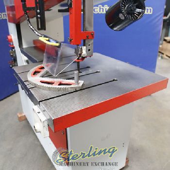 41"DakeJohnson #V-40, deep throat, vertical band saw, 26.5 x 26.5 tilting work table, #A5678
