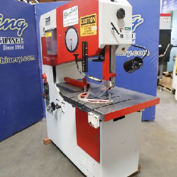 41"DakeJohnson #V-40, deep throat, vertical band saw, 26.5 x 26.5 tilting work table, #A5678