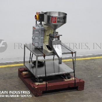 Premier#KSIF, colloid mill, 3" rotor, 1-1/2 tri-clover connections, 18 discharge, 5 HP drive