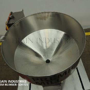 Premier#KSIF, colloid mill, 3" rotor, 1-1/2 tri-clover connections, 18 discharge, 5 HP drive