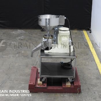 Premier#KSIF, colloid mill, 3" rotor, 1-1/2 tri-clover connections, 18 discharge, 5 HP drive