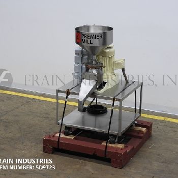 Premier#KSIF, colloid mill, 3" rotor, 1-1/2 tri-clover connections, 18 discharge, 5 HP drive