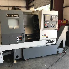 Samsung#SL-20BMC, Fanuc 0i-TD,20x21",8 chuck,4k RPM,10 tool,live,tailstock,chip conv,â€™14