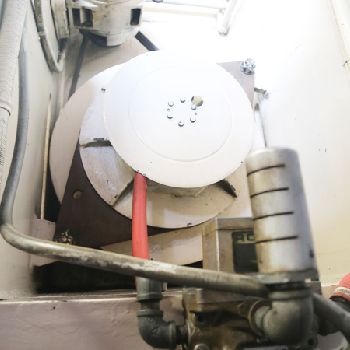 100 Ton,Aida#PP-XGO-100SU(I), 6.6" str,2.9 adj., hydraulic punch press, one shot lube, #A5325