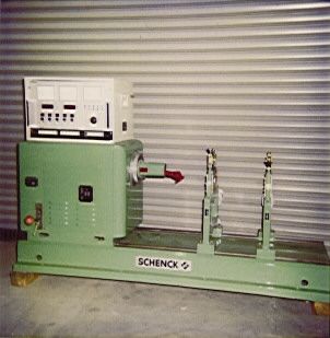 500 lb.Schenck#H3N, DC dr.,30" swing,28 C-C,guaranteed w/operator training