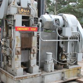 8-1/2" x 10Loma/Hill Acme #1000, 2-Hi rolling mill,40 HP,extra set of rolls,#58616