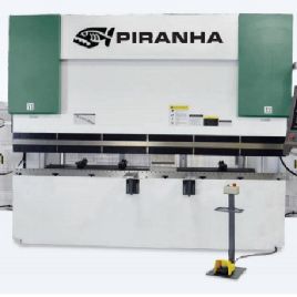 40 Ton, Piranha # 40-04, precisión hidráulica, 4 'OA, 35.5 "BH, 7.8 str, control Delem DA-58T, nuevo