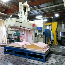 Jobs # JOMACH-32, 255.9 "X, 70.08 Y, 55.11 Z, 24k tr / min, Fidia C20, 1997