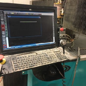 Techni#TJ4000X3, 144" x 72, 53000 psi, 700 IPM, 8 material thickness, 40 HP, 2013