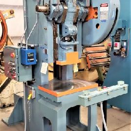 45 Ton,Bliss#CH-45, 2.25" str,12.8 SH,29 x 19 bed,144 SPM,reconditioned,’78,#sr5115