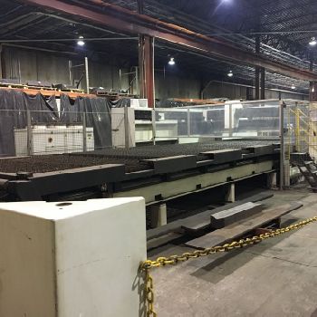 Strippit/LVD #IMPULS-125-31, 4000 watt,493" x 122 sheet size,Fanuc CNC,2007,#29661