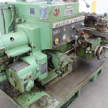 No. 3Warner &amp; Swasey, M-4630, turret lathe,15-3/4" swing,7 SOCS,bar feed,#72163