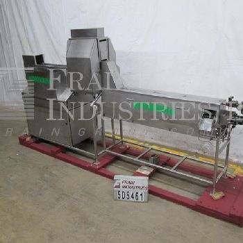 Onionizer, Stainless Steel waterfall style abrasive onion peeler