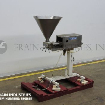 Simplex#AIR-QT, 4 head semi-automatic piston filler, 5-20 strokes per minute