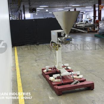 Simplex#AIR-QT, 4 head semi-automatic piston filler, 5-20 strokes per minute