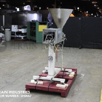 Simplex#AIR-QT, 4 head semi-automatic piston filler, 5-20 strokes per minute