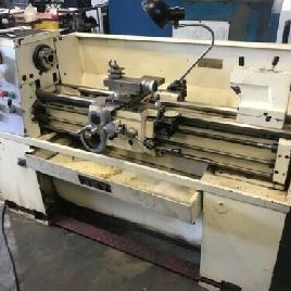 14" x 40Jet#GH1440, engine lathe,2-speed motor w/travel dial,5C collet close,in/mm